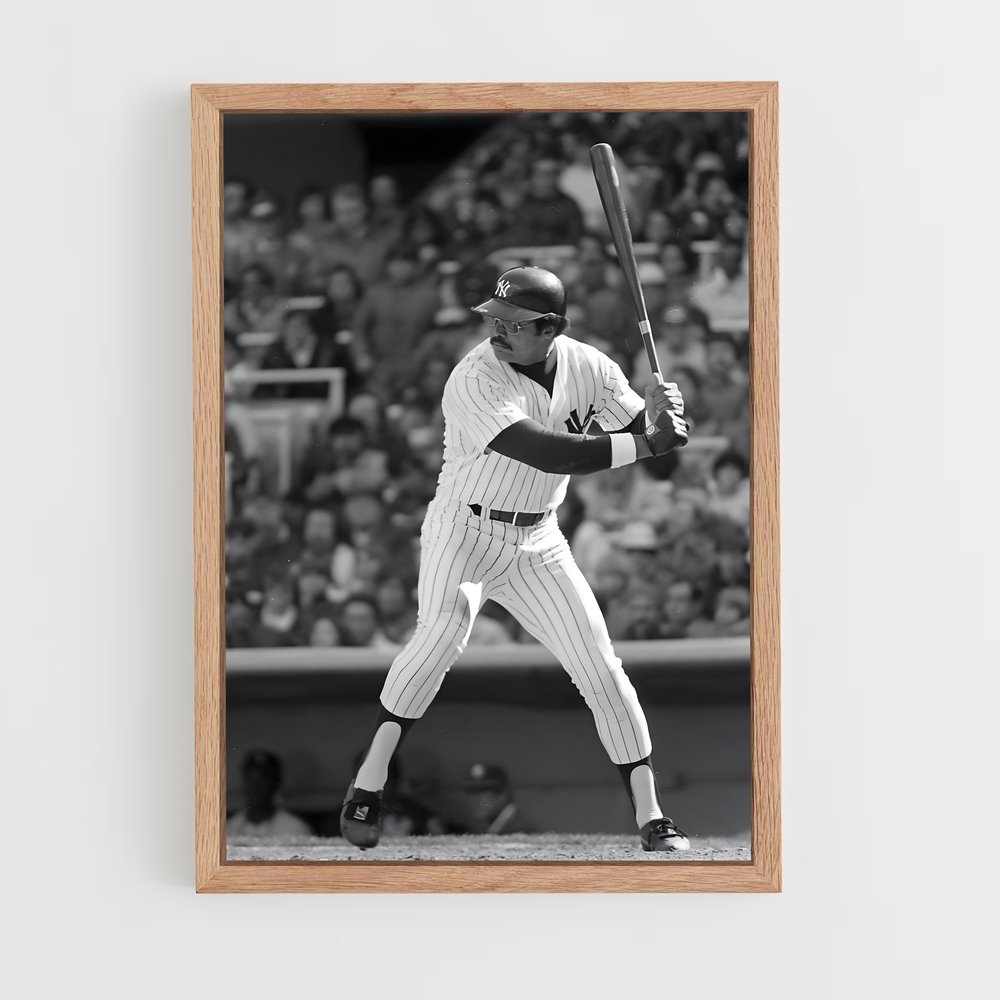 Poster Reggie de jackson – affiche Baseball (vue 4)